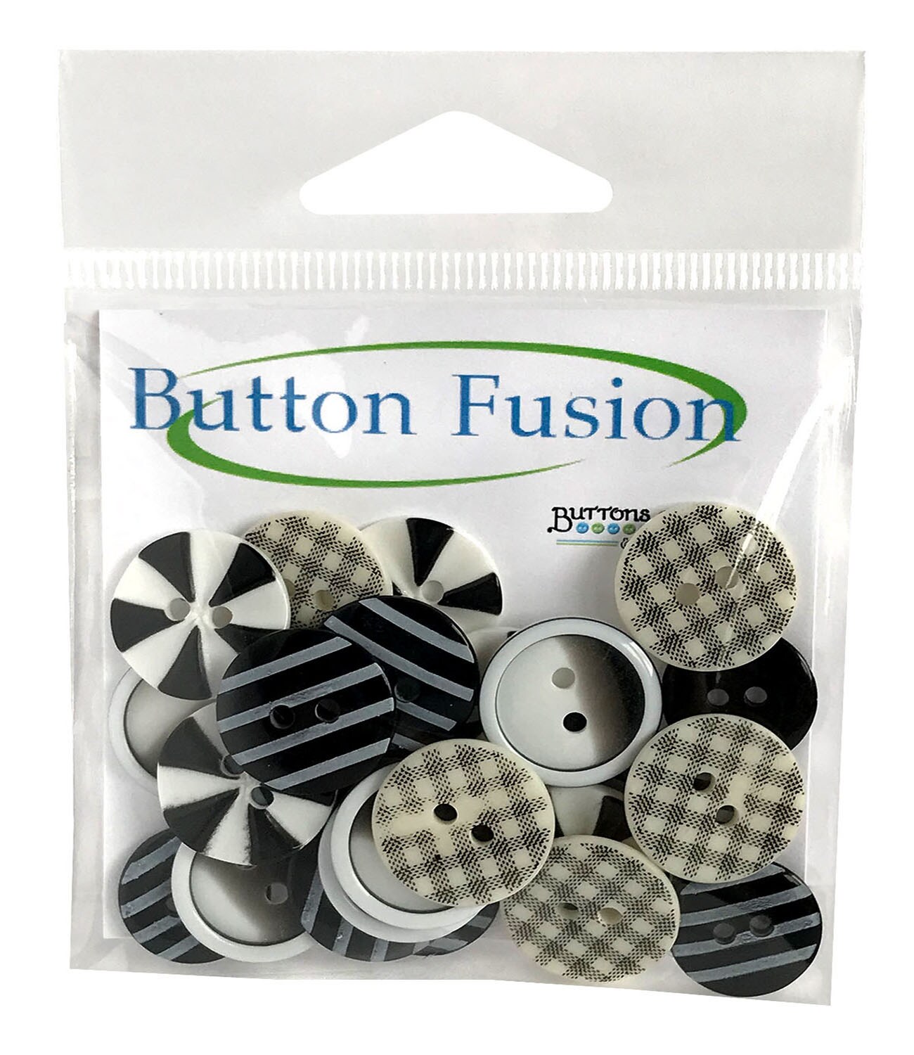 Buttons Galore and More Colorful Printed Buttons for Crafts &#x26; Sewing - 45 Buttons