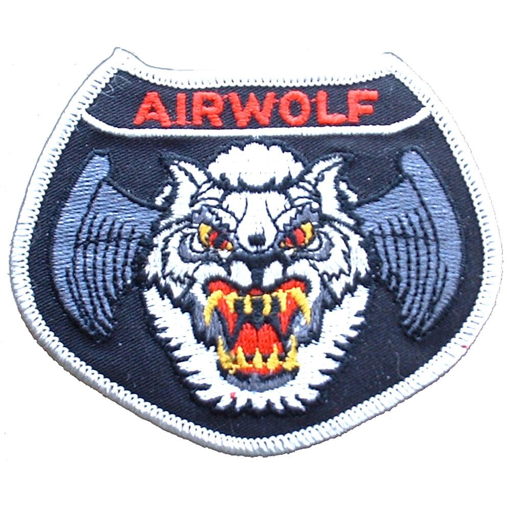 U.S. Air Force Airwolf Patch White & Blue 3