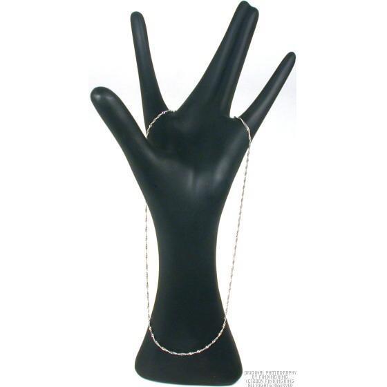 2 Black Jewelry Hand Displays