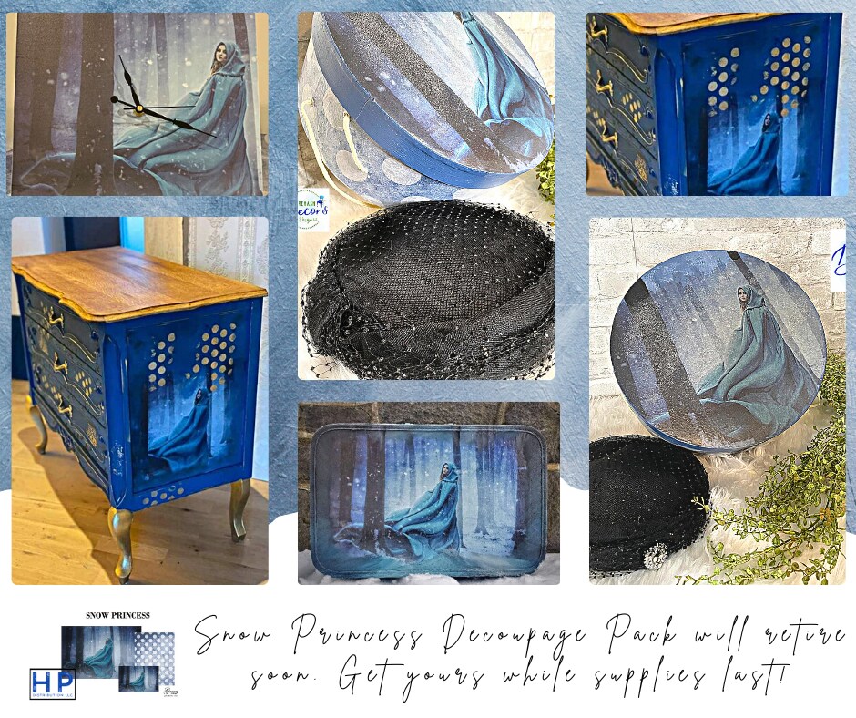 Snow Princess Art Pack Decoupage Papers Paper Michaels