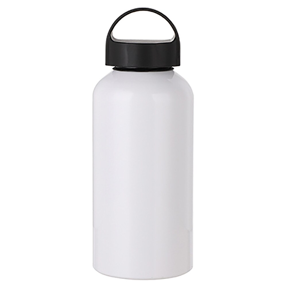 WATER BOTTLE WITH HANDLE SUBLIMATION BLANK - 17 OZ WHITE