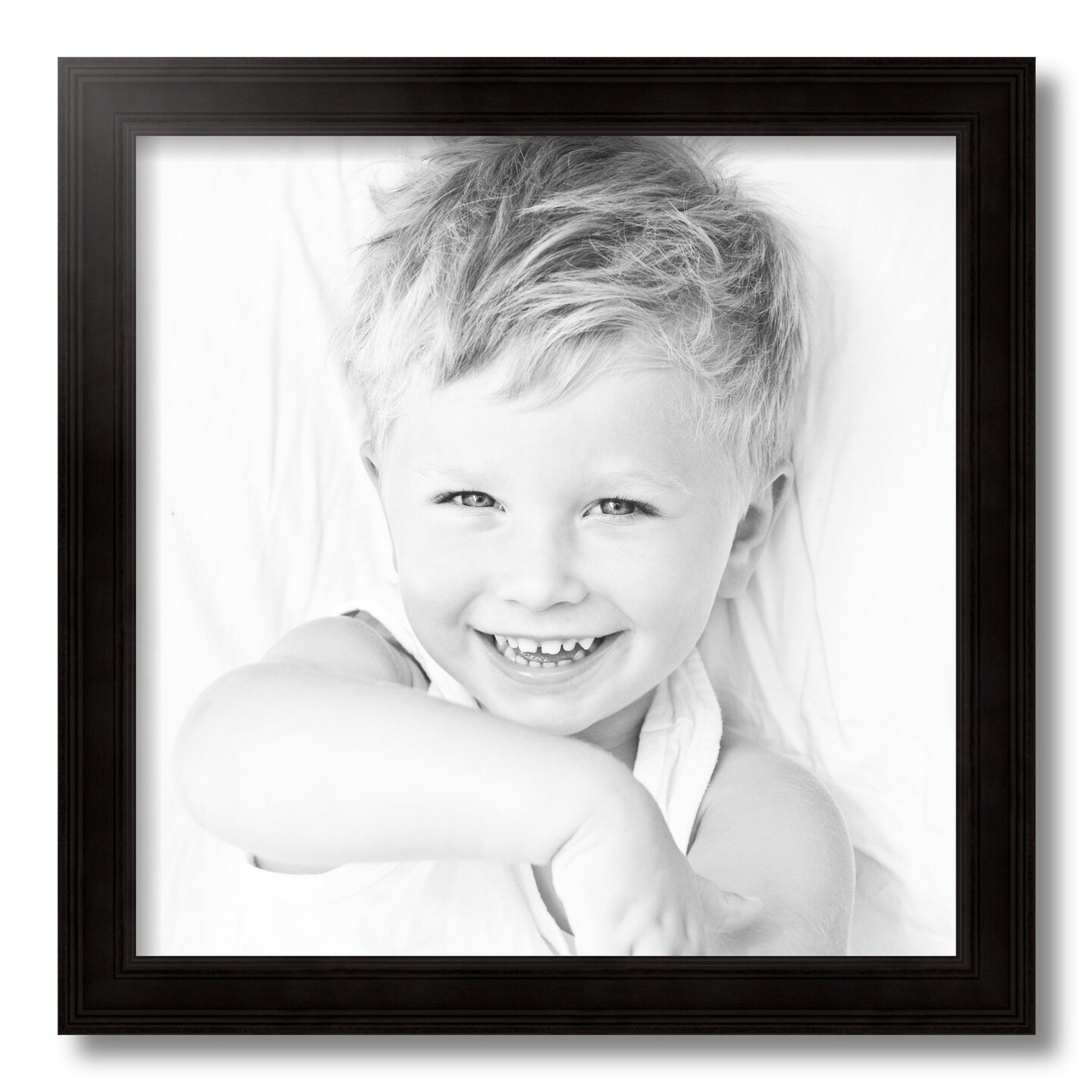 ArtToFrames 16x16 Inch Picture Frame, This 1.5 Inch Custom Wood Poster Frame is Available in Multiple Colors, Great for Your Art or Photos - Comes with Regular Glass and Corrugated Backing (A14LS)