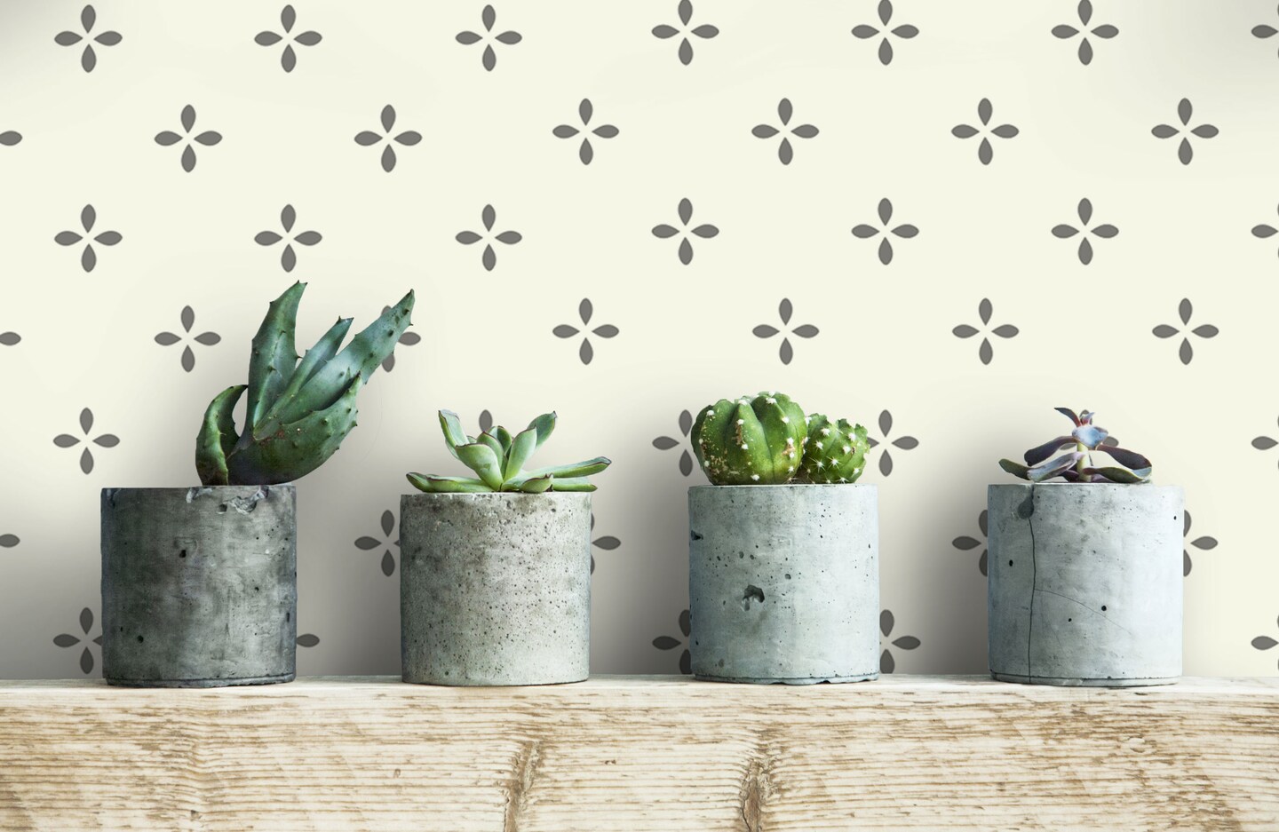 Petite Design Wall Stencil | 1266 by Designer Stencils | Pattern Stencils | Reusable Stencils for Painting | Safe &#x26; Reusable Template for Wall Decor | Try This Stencil Instead of a Wallpaper | Easy to Use &#x26; Clean Art Stencil Pattern