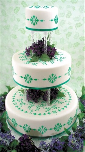 Round Medallion Cake Stencil Set | C059 by Designer Stencils | Cake Decorating Tools | Baking Stencils for Royal Icing, Airbrush, Dusting Powder | Reusable Plastic Food Grade Stencil for Cakes | Easy to Use & Clean Cake Stencil