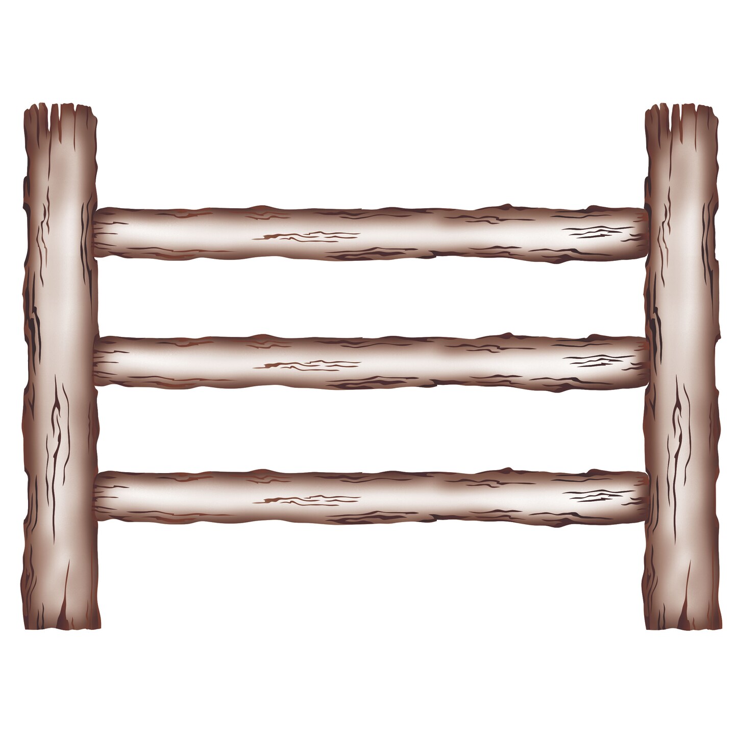 Split Rail Fence Wall Stencil | 2093 by Designer Stencils | Pattern Stencils | Reusable Stencils for Painting | Safe & Reusable Template for Wall Decor | Try This Stencil Instead of a Wallpaper | Easy to Use & Clean Art Stencil Pattern