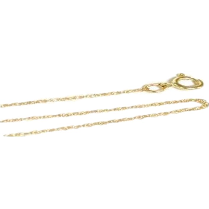 Rope Chain 14k Gold 18&#x22;