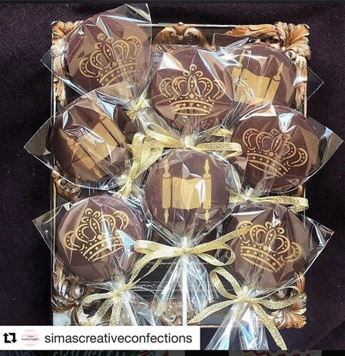 Bar Mitzvah Cookie Stencils: Torah, Mazel Tov (Hebrew), Tefilli | C205 by Designer Stencils |