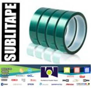4 Rolls Heat Resistant Tapes Sublimation Press Transfer Thermal Tape 20mmx30m SUBLITAPE GREEN