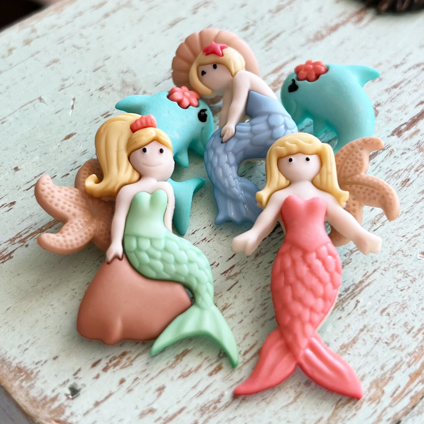 Dress it Up Buttons At The Beach Embellishment Assortment