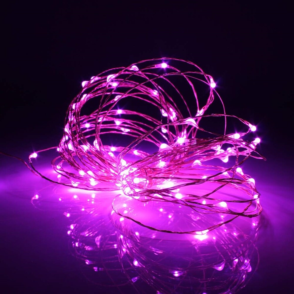 lilac fairy lights