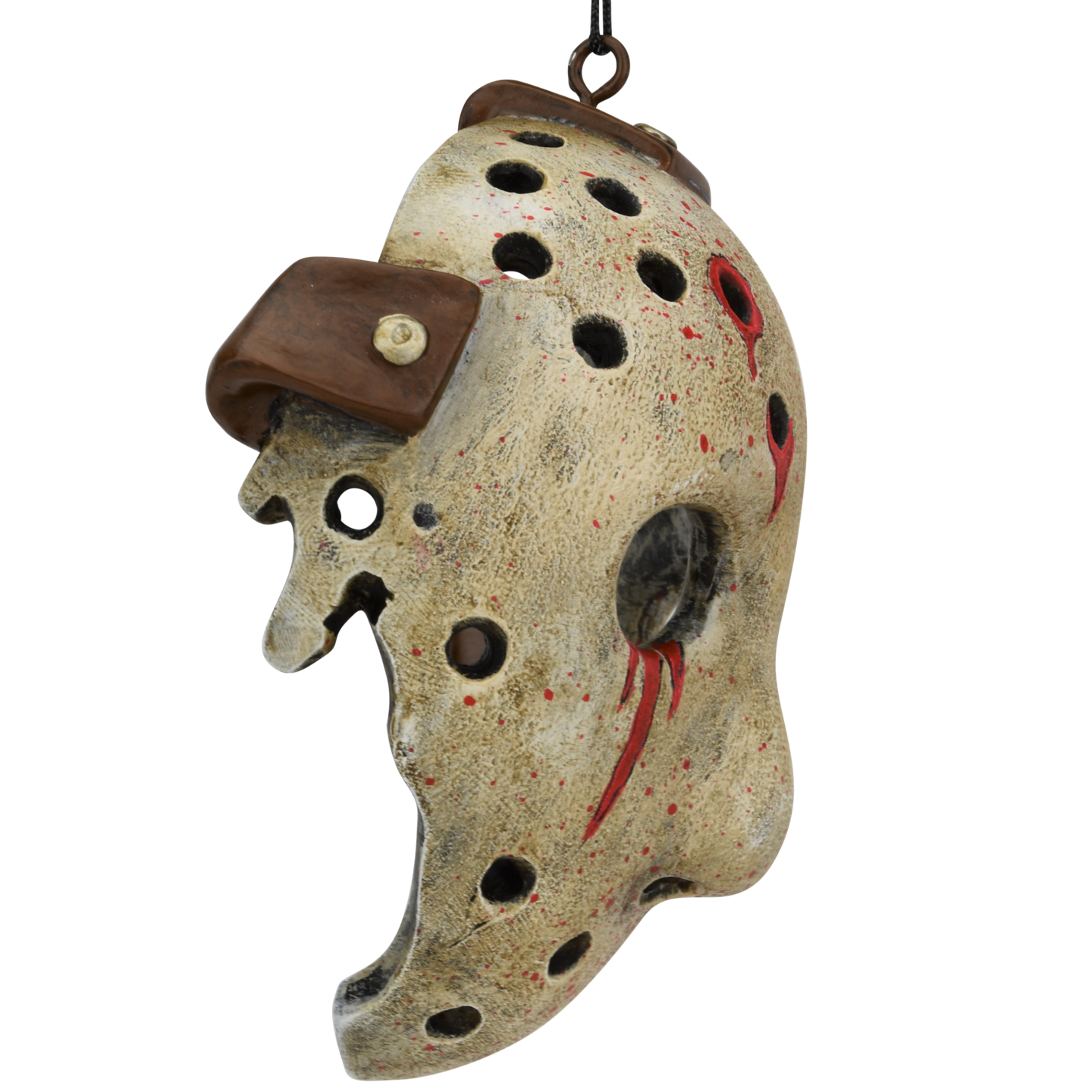 Bloody Hockey Mask Halloween Ornament Scary Decoration