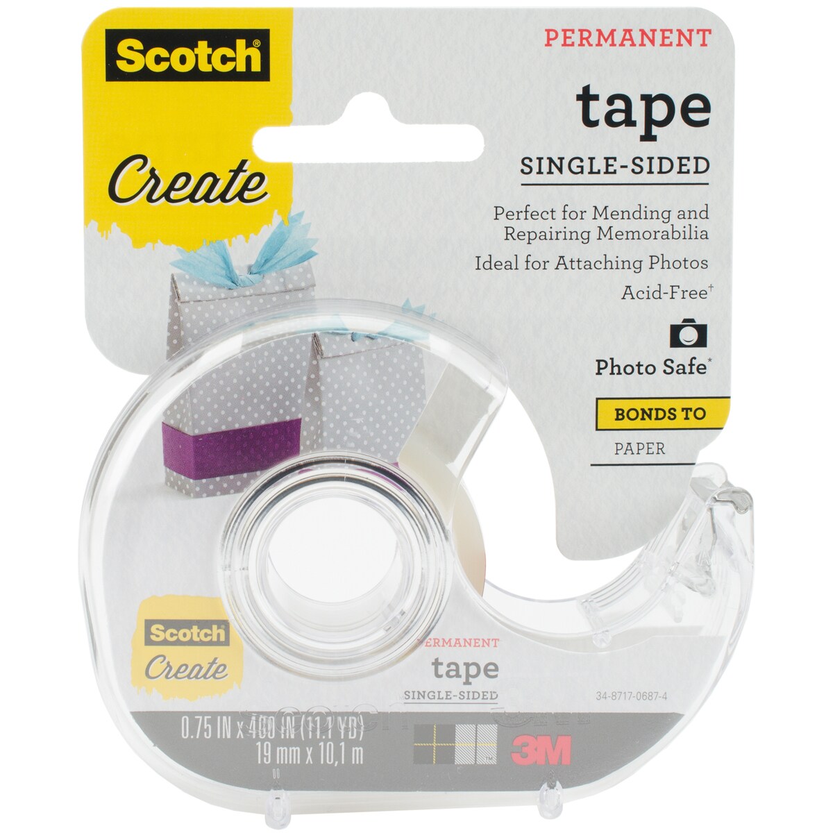 Scotch Scrapbooking Tape.75"X400" Tapes & Dots Michaels