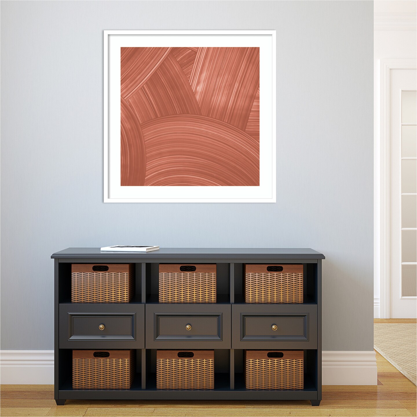 Overpass I by Moira Hershey Wood Framed Wall Art Print