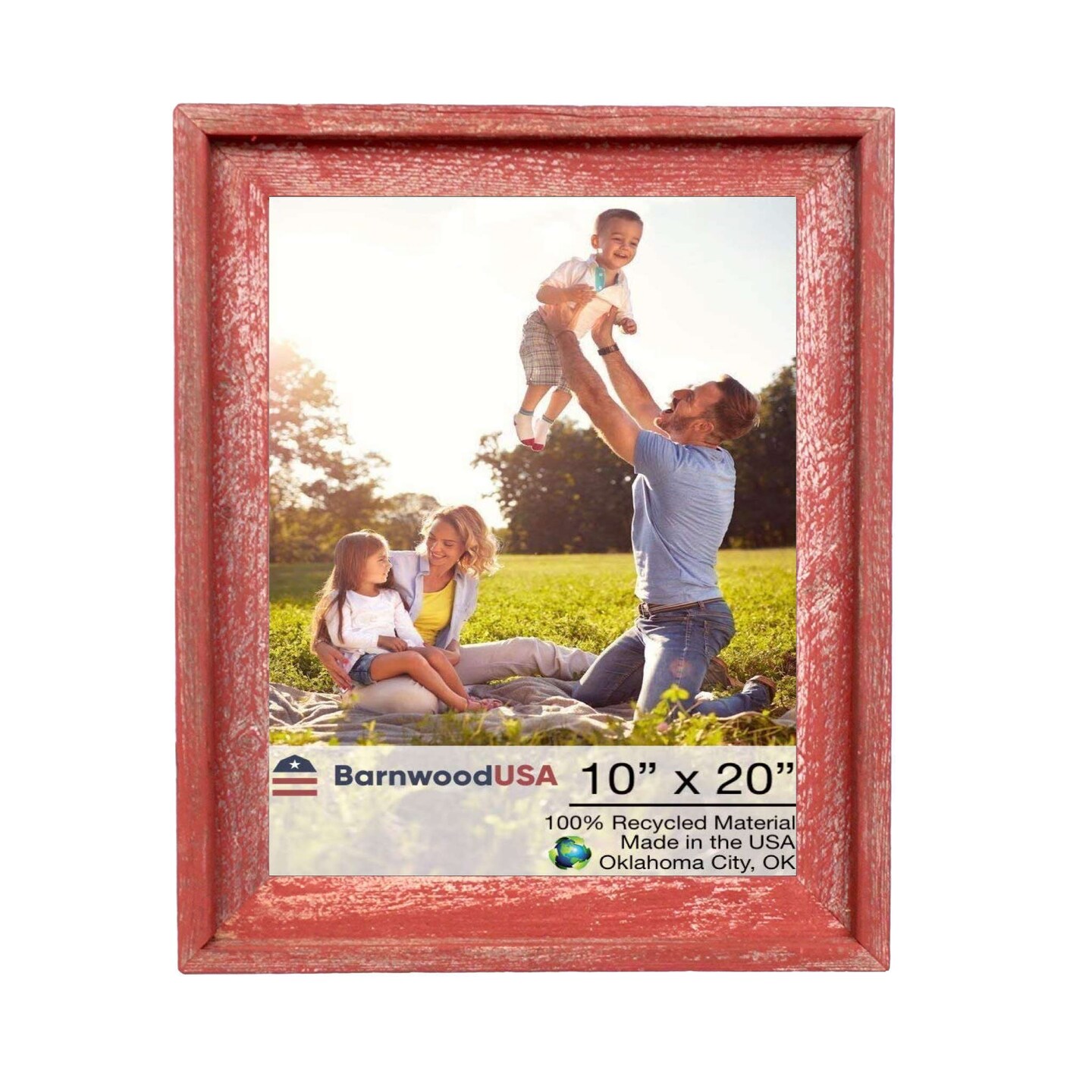 Rustic Farmhouse Signature Series Reclaimed Wood Picture Frame