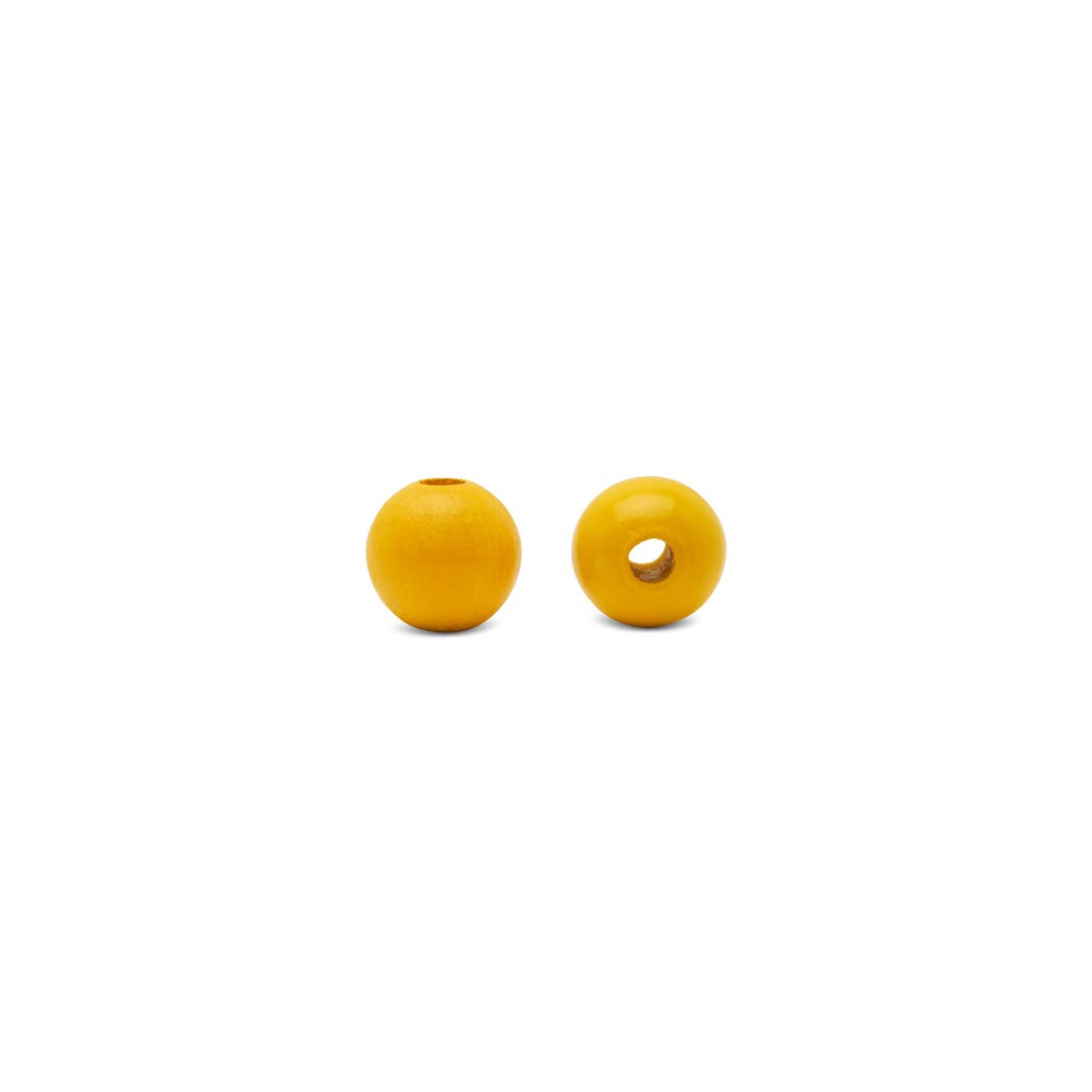 Colored Wooden Beads, Round, for Crafts &#x26; Jewelry | Woodpeckers