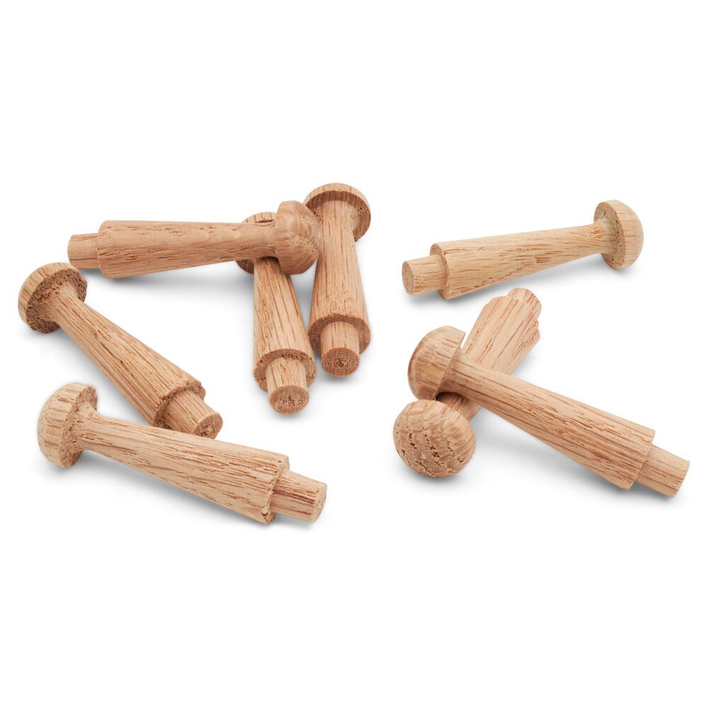 Oak Shaker Peg, Multiple Sizes, Wooden Pegs for Wall Hanging