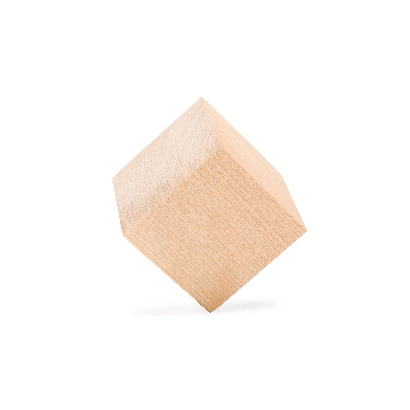 Wood Craft Cubes, Multiple Sizes Available, Small Blocks, Crafts & Dcor, Woodpeckers