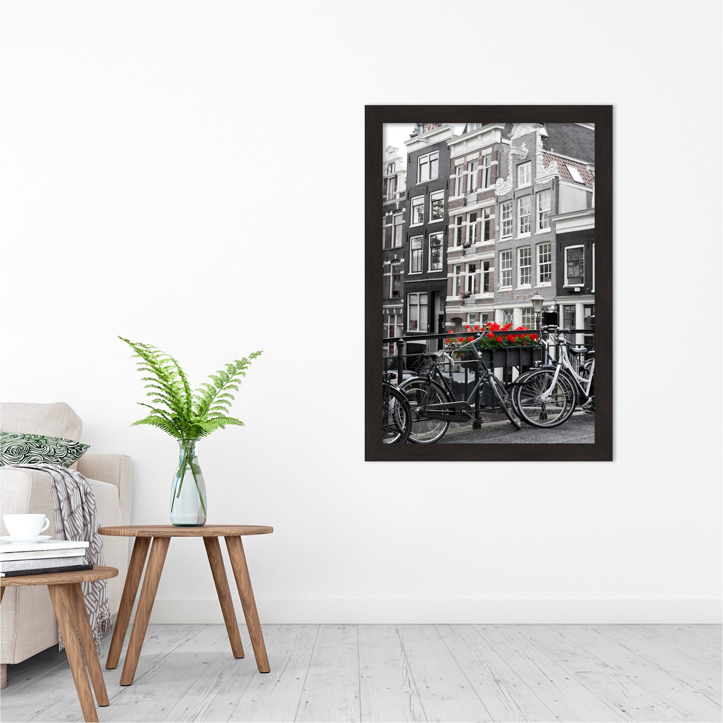 Amanti Art Furniture Espresso Narrow Picture Frame