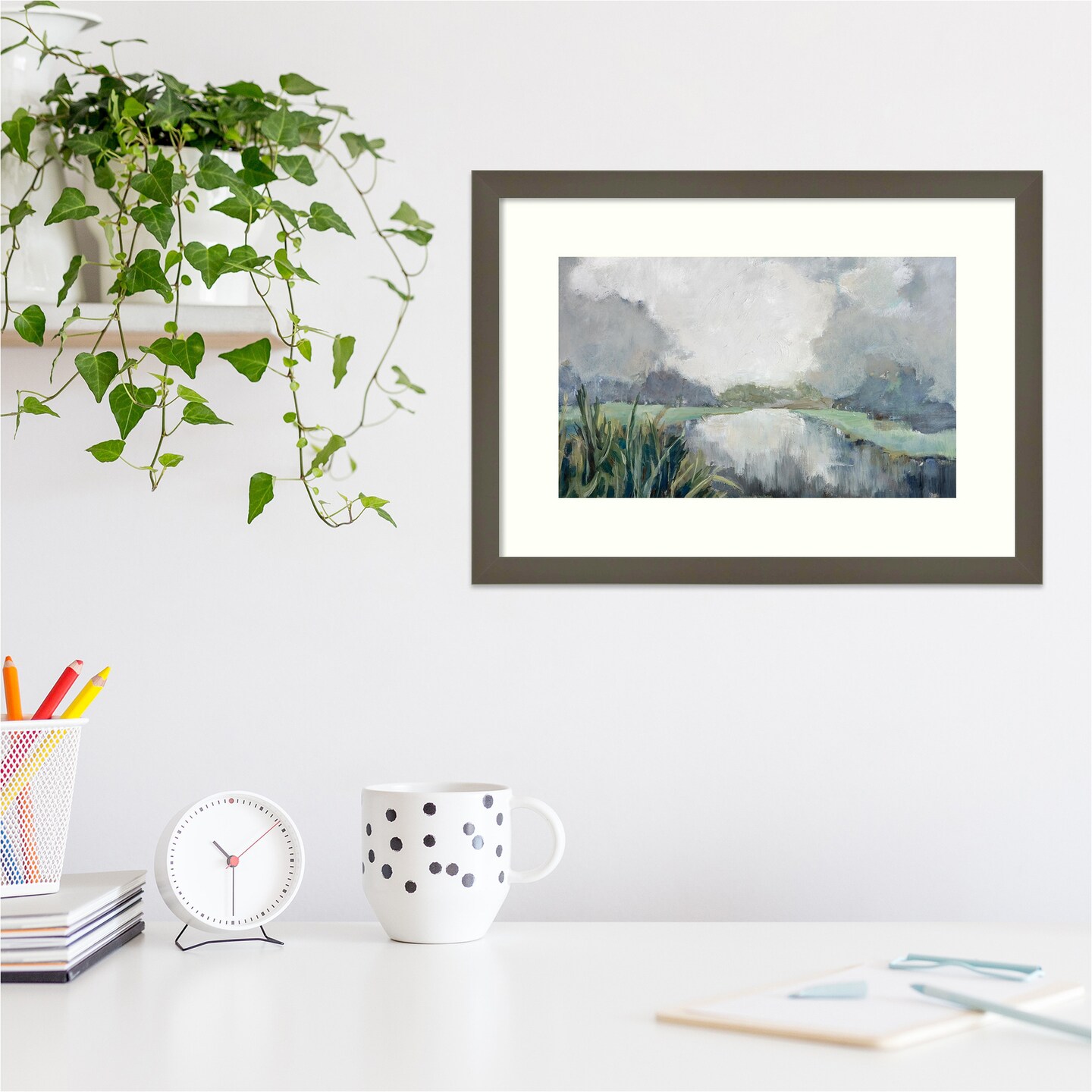 Passage by Mary Parker Buckley Wood Framed Wall Art Print