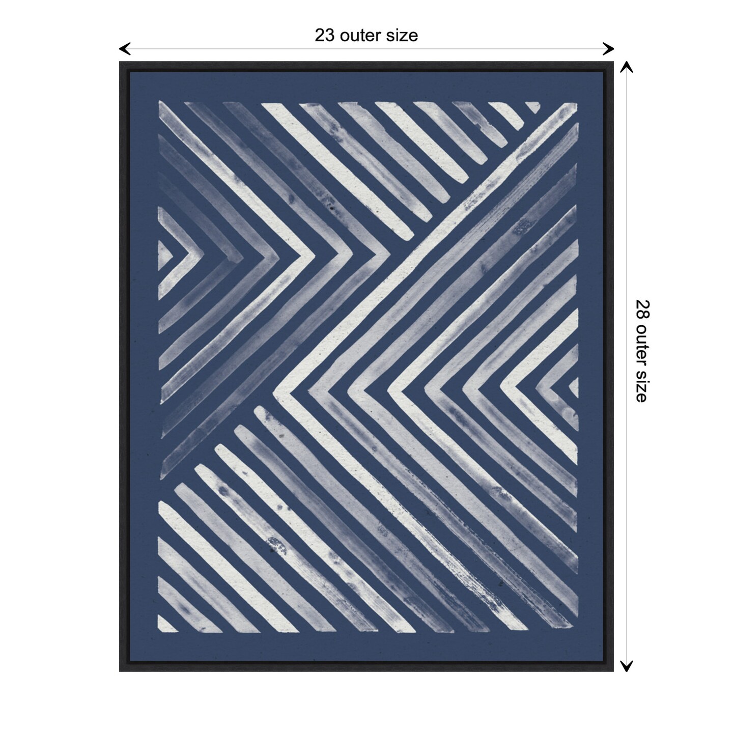 Blue Sunset I by Laura Marshall Canvas Wall Art Print Framed Michaels