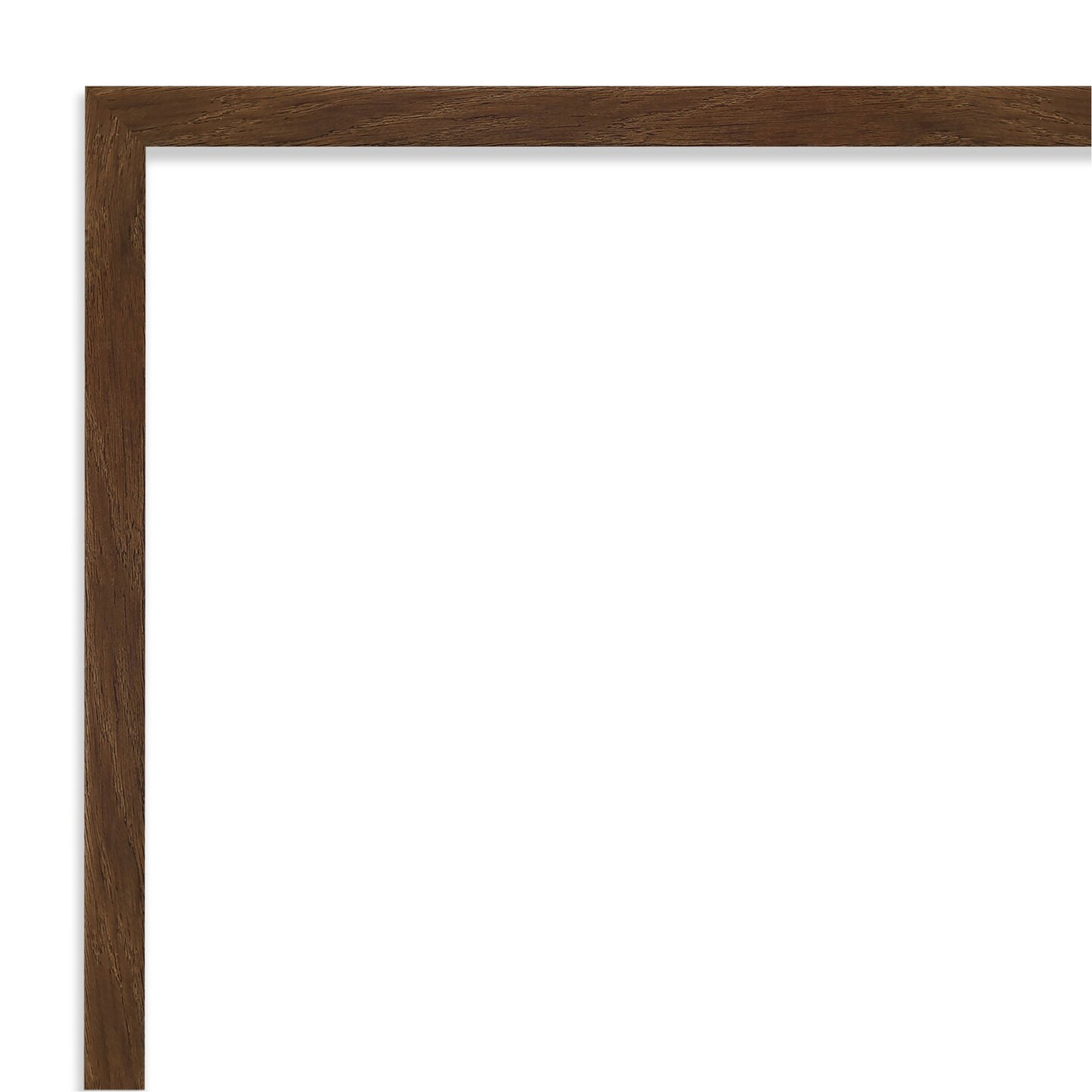 Amanti Art Non-Beveled Wood Wall Mirror, Carlisle Blonde Narrow Frame