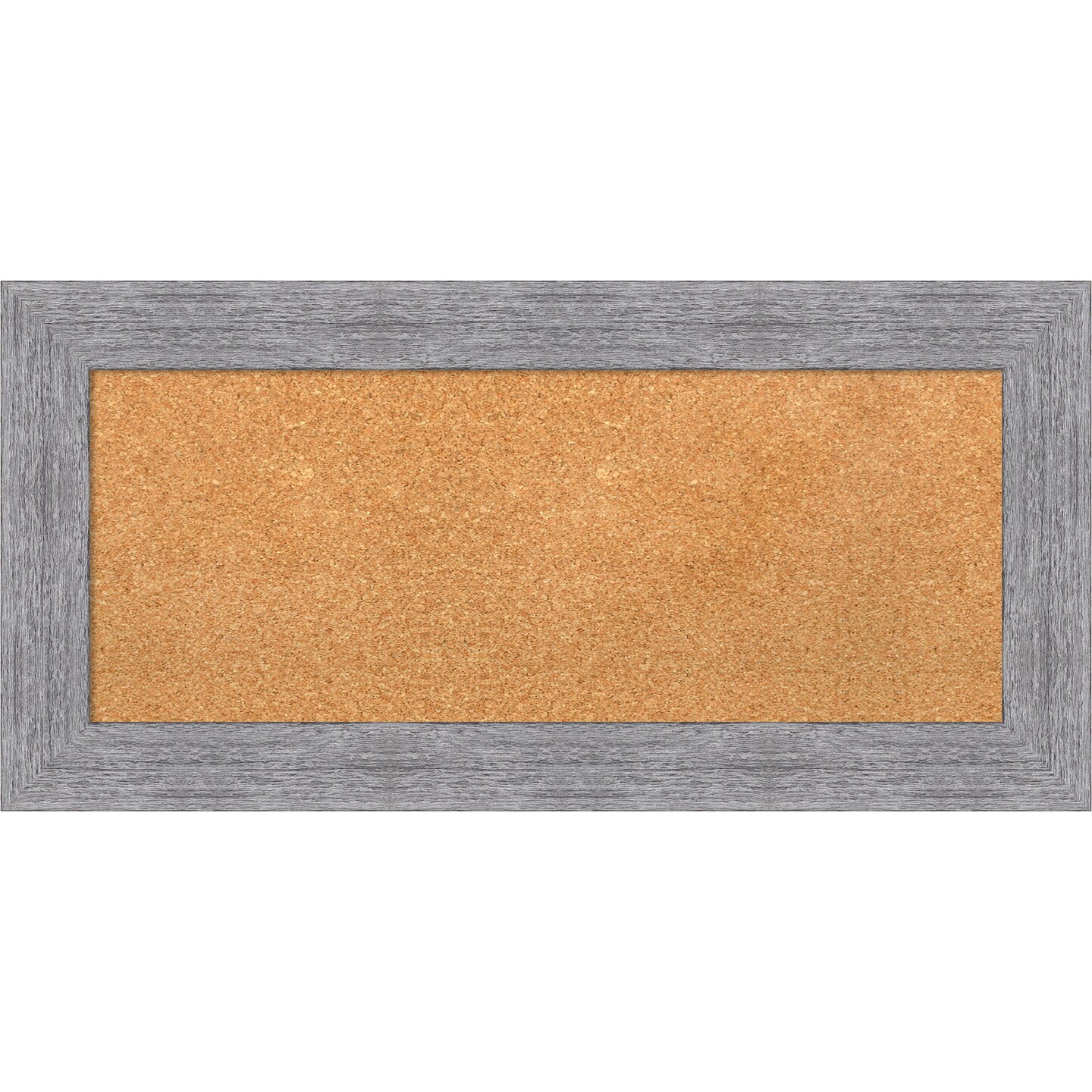 Cork Board, Bark Rustic Frame - Bulletin Board, Organization Board, Pin Board