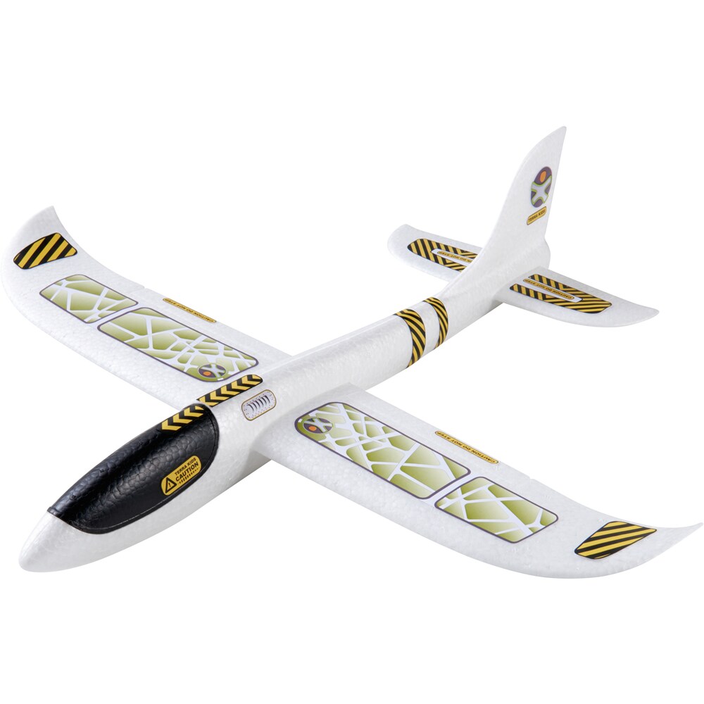 HABA Terra Kids Hand Glider - Outstanding Aerodynamics - Easy to Assemble, 19&#x22; Long Made from Robust Styrofoam