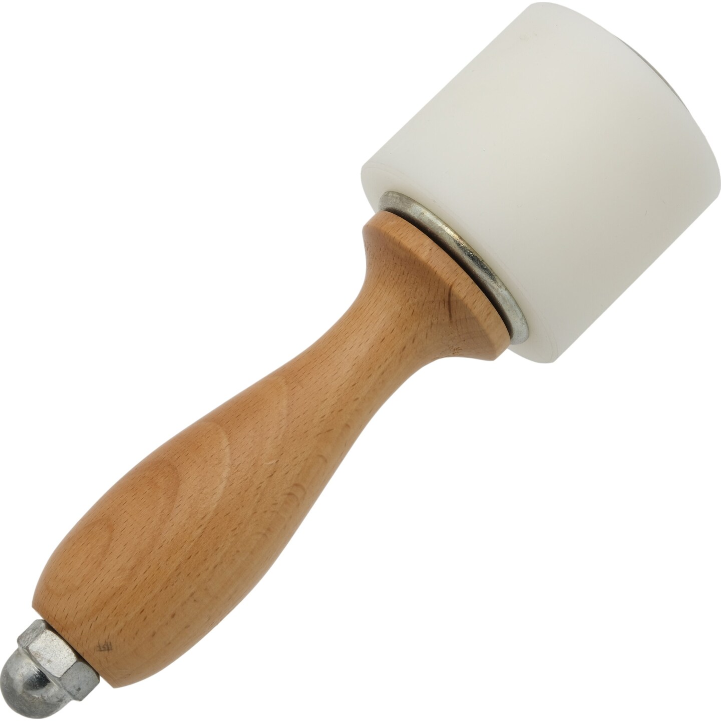 Leather Craft Carving Nylon Hammer with Wooden Handle Tool