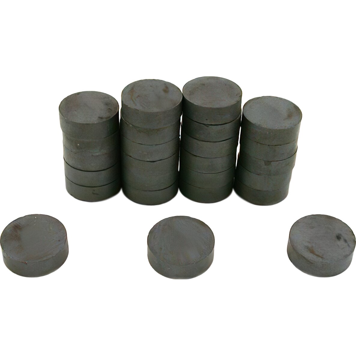 25 Round Full Disc Magnets Crafts Hobby Home Model Fridge Office Part 3/4"