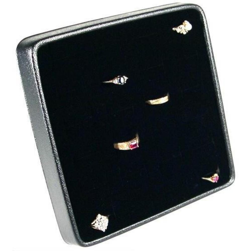 12 Black Bracelet Ring Necklace Bust Showcase Displays