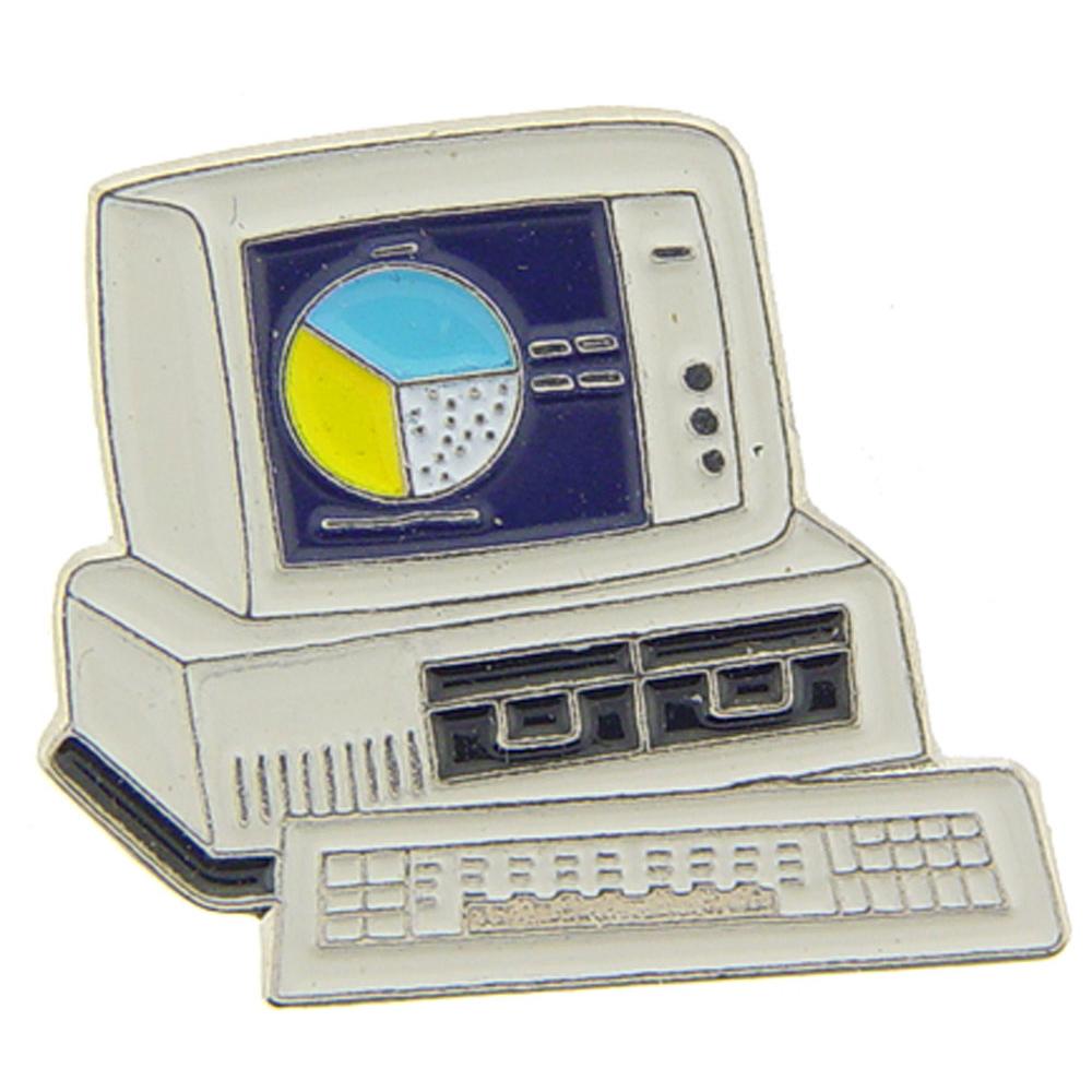 Computer Pin Old 1&#x22;