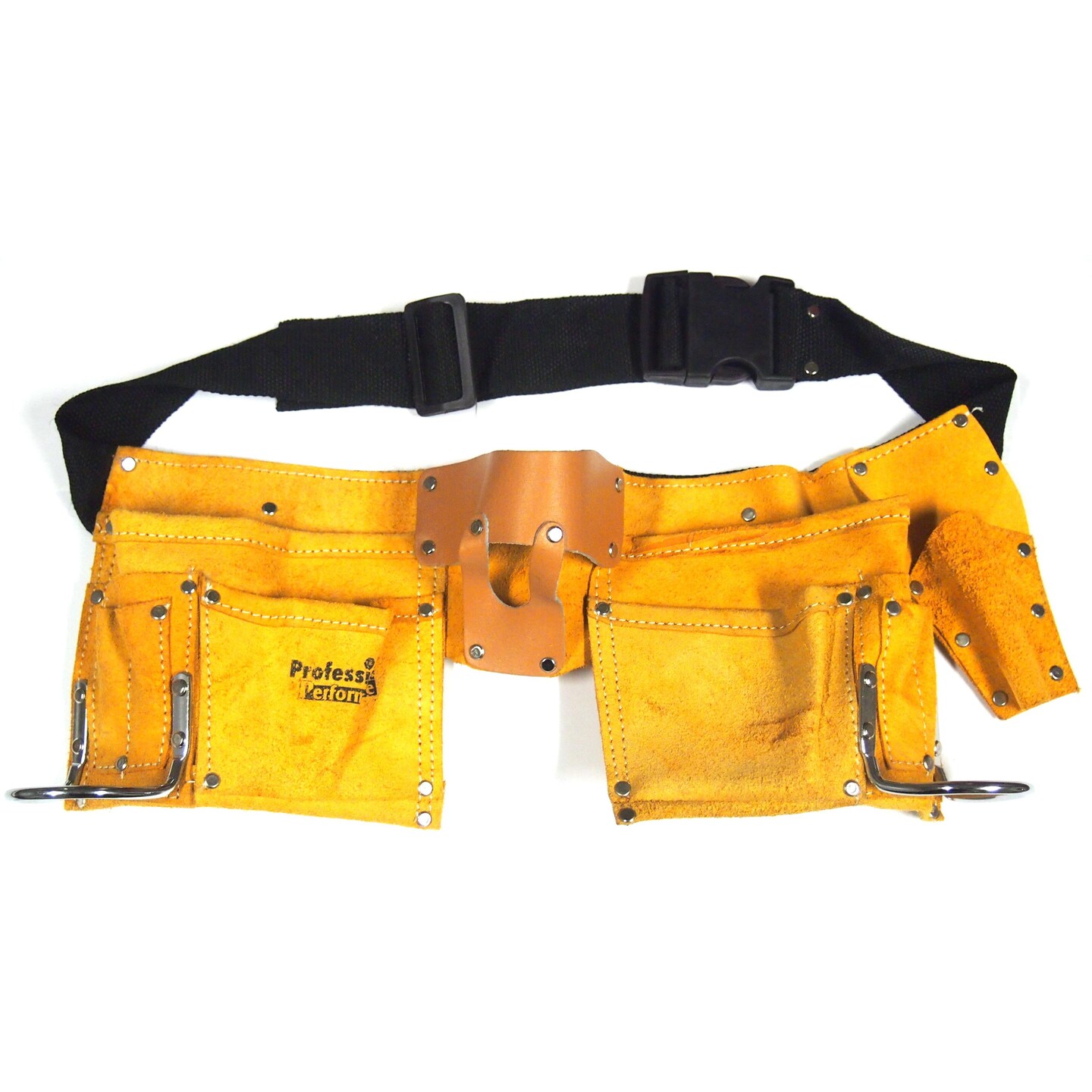 Adjustable Leather Tool Belt for Construction Renovation Carpenters & Plumbers