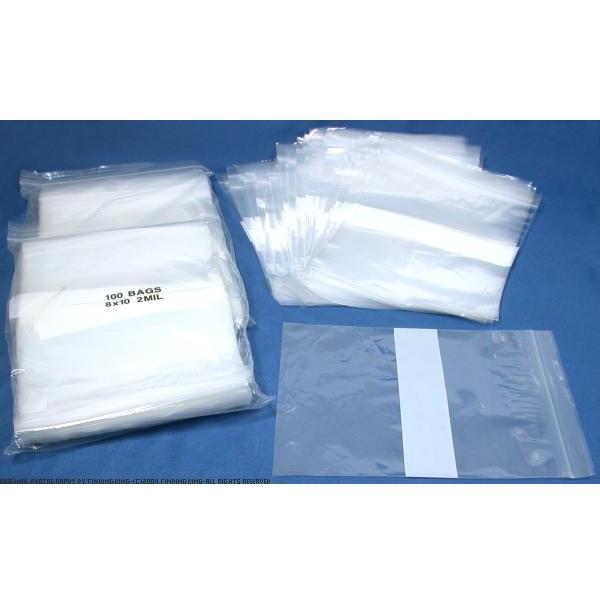 300 Plastic Bags Resealable Poly Shipping Parts Zipper