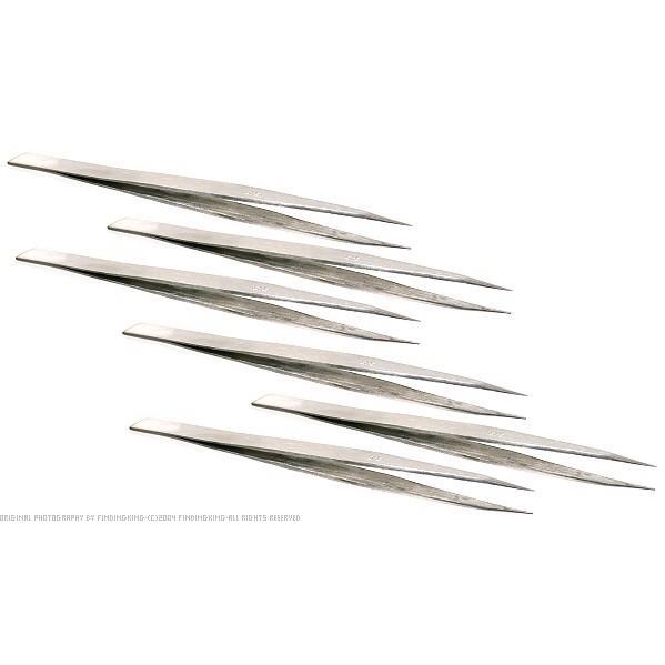 6 Tweezers #RR Diamond Hand Soldering Jewelers Tools