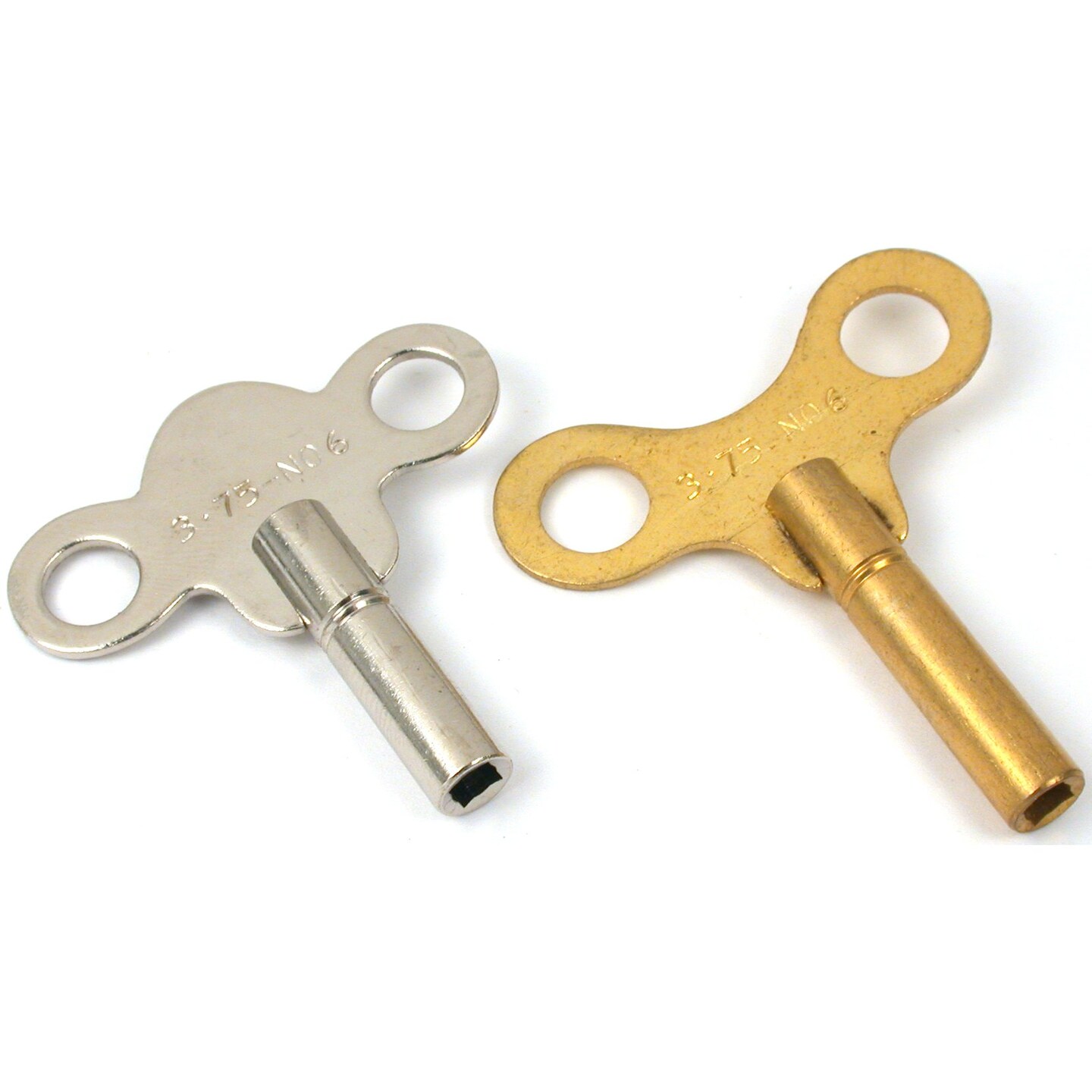 2 Clock Keys Clockmakers Tool for EN Welch Sz 6 3.75mm