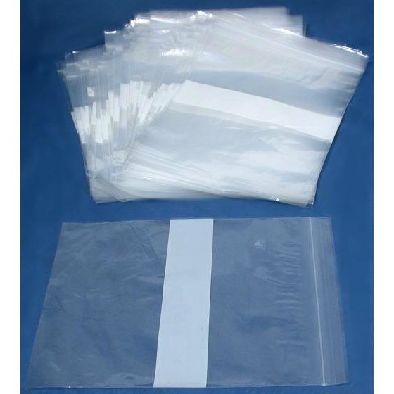 200 Zipper Poly Bags Plastic Resealable Shipping Parts