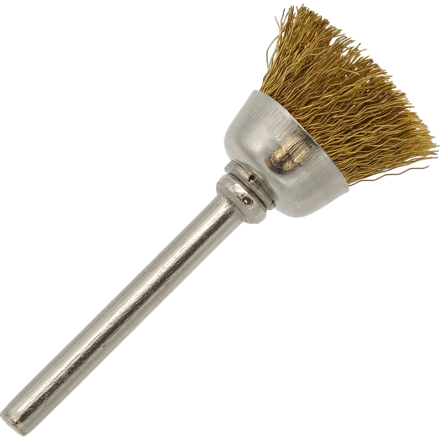 12 Brass Wire Cup Brushes 3/4" Rotary Wheel Shank Jewelers Tool