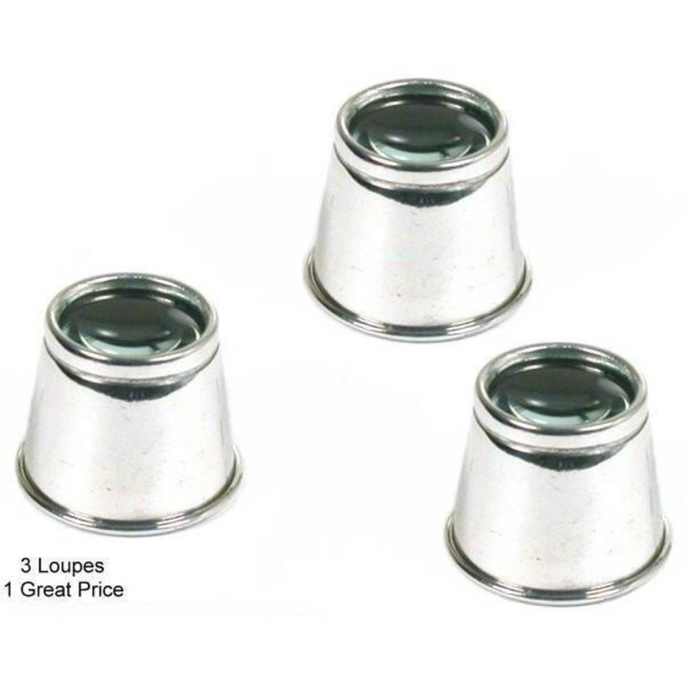 3 Magnifier 7X Watch Eye Loupe Magnifying Glass Tools