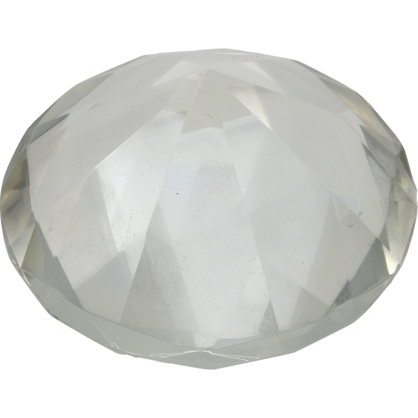 Crystal Diamond Showcase Jewelry Display Fixture 80mm