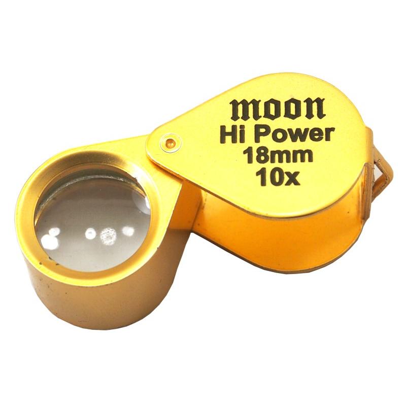 10X Loupe Midas Gold 18mm Coin Stamp Magnifier Tool