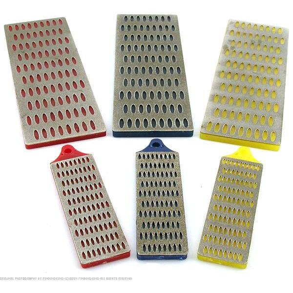 6 Diamond Sharpening Blocks Knife Screwdriver Sharpener | Michaels
