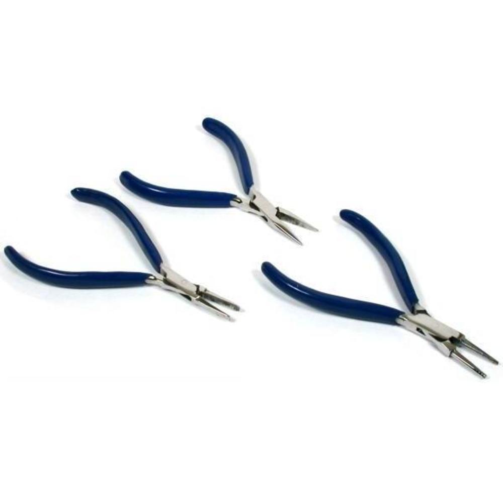 3 Piece Plier Set Chain Flat Round Jewelers Tools Pliers Michaels