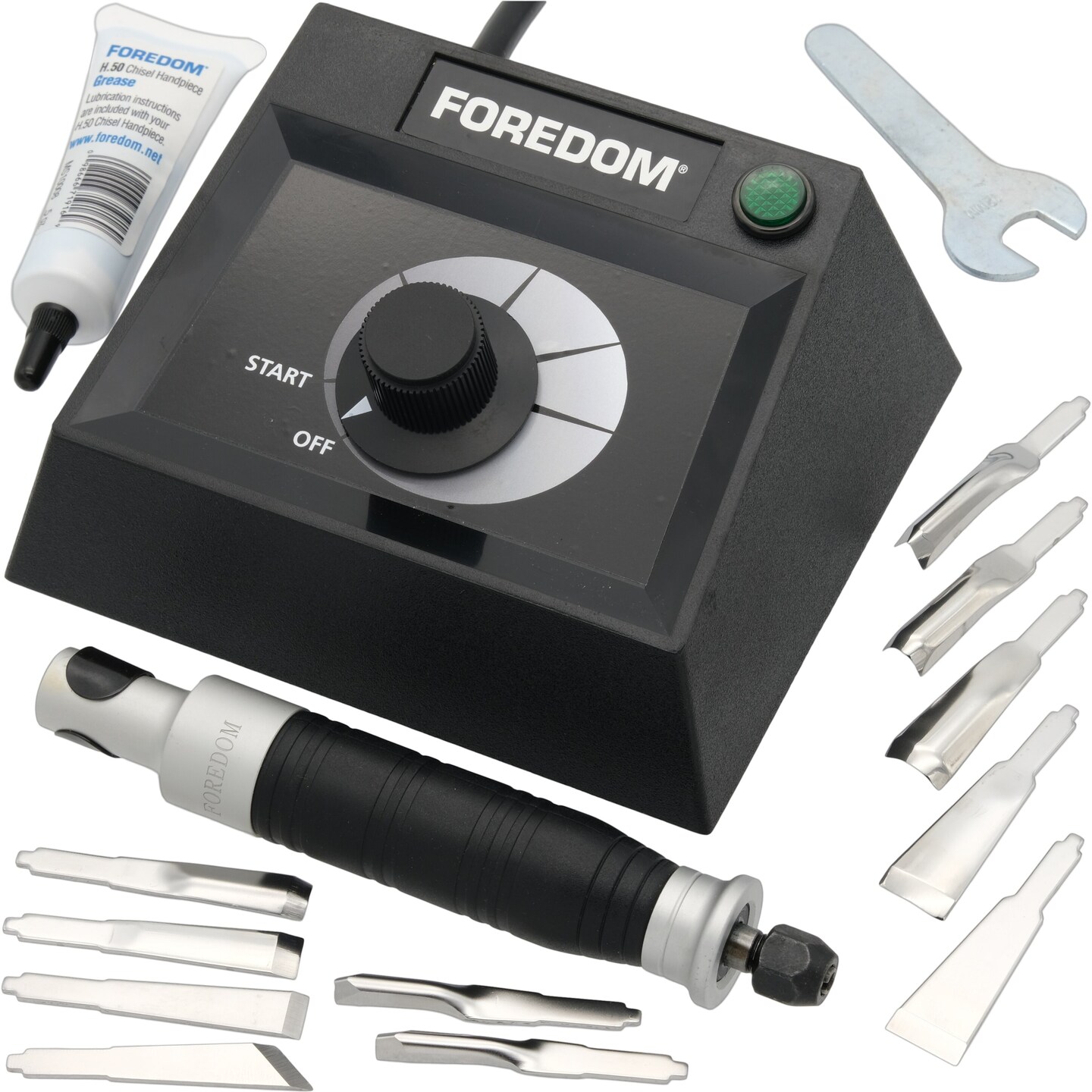 FOREDOM 2252 Chisel Carving KIT K.2252 WOODCARVING LX Motor EMX 50C HIGH Torque