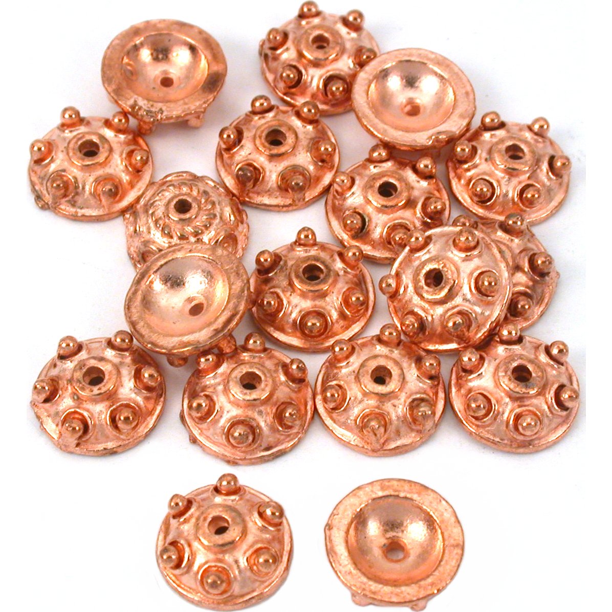 Bali Bead End Caps Copper Plate Beading 9.5mm Approx 20 Michaels