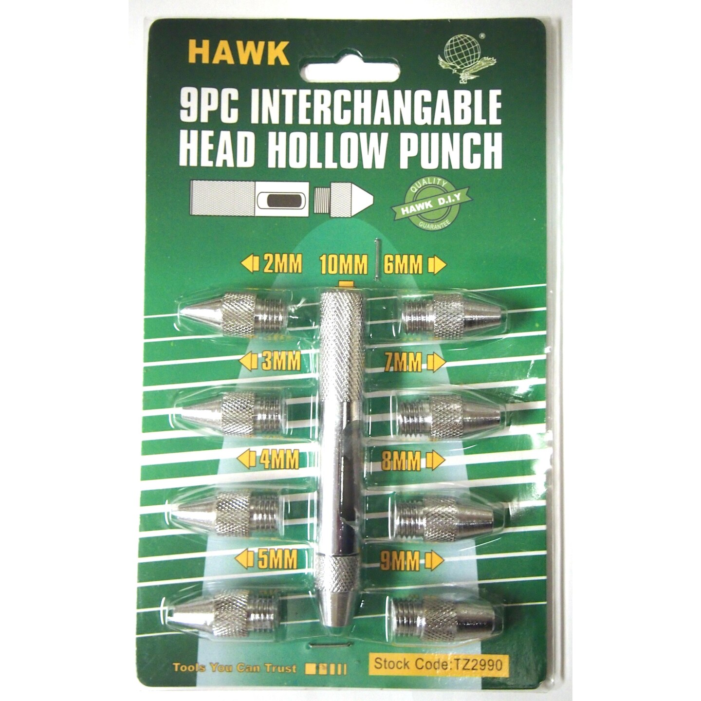 Hollow Punch Set - 9pc | SP Tools