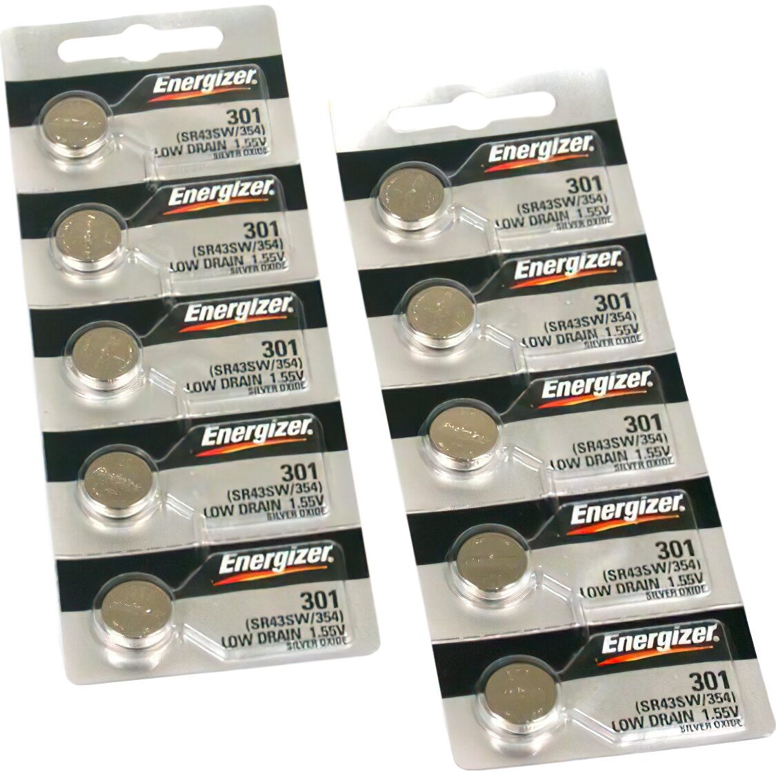 10 386  301 Energizer Watch Batteries SR43SW SR43W | Michaels