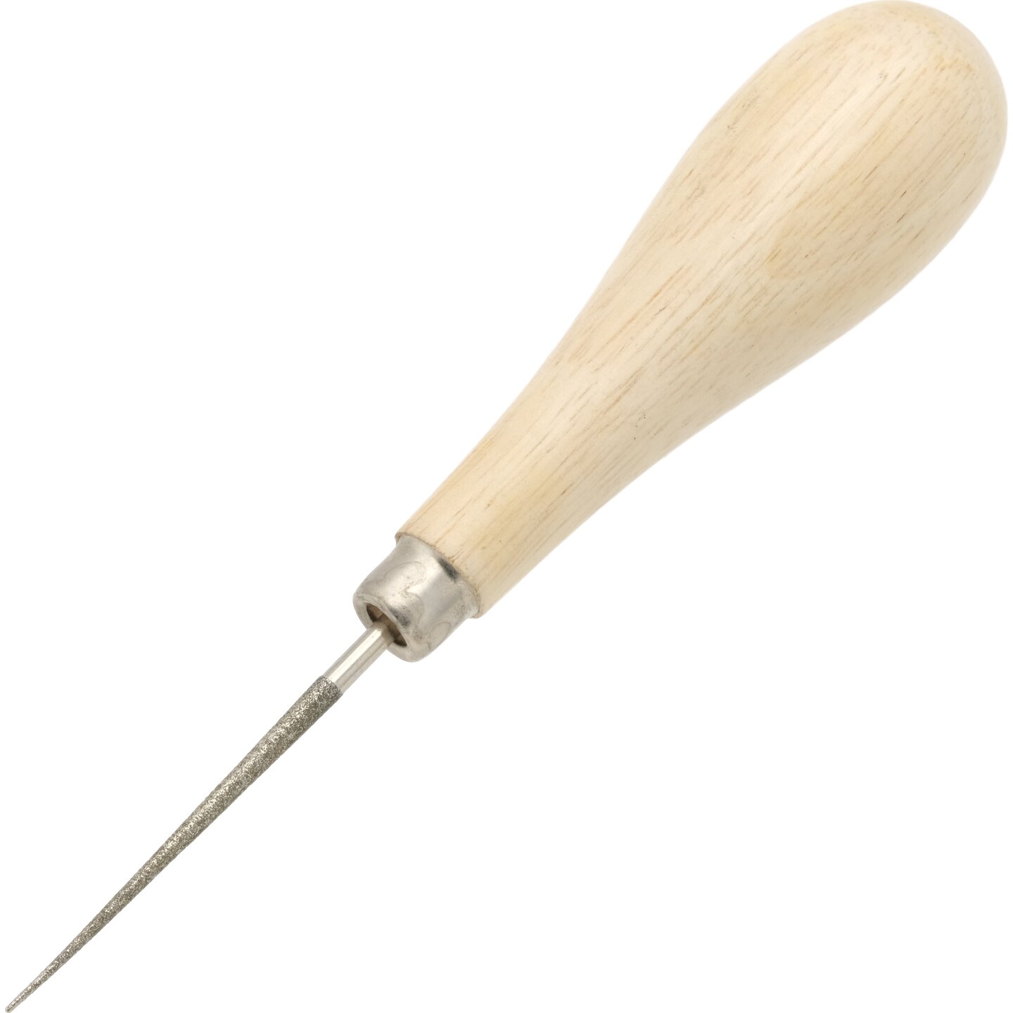 2 Piece Diamond Coated Bead Reamer Set With Wooden Handles