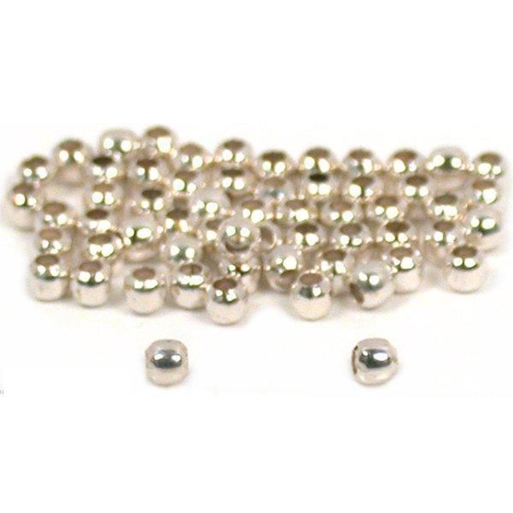60 Sterling Silver Ball Beads Round Bead Stringing Part Michaels