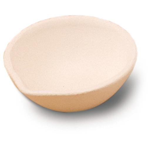 Fused Silica Jewelers Casting Crucible 4" Diameter, Depth 1 3/8"
