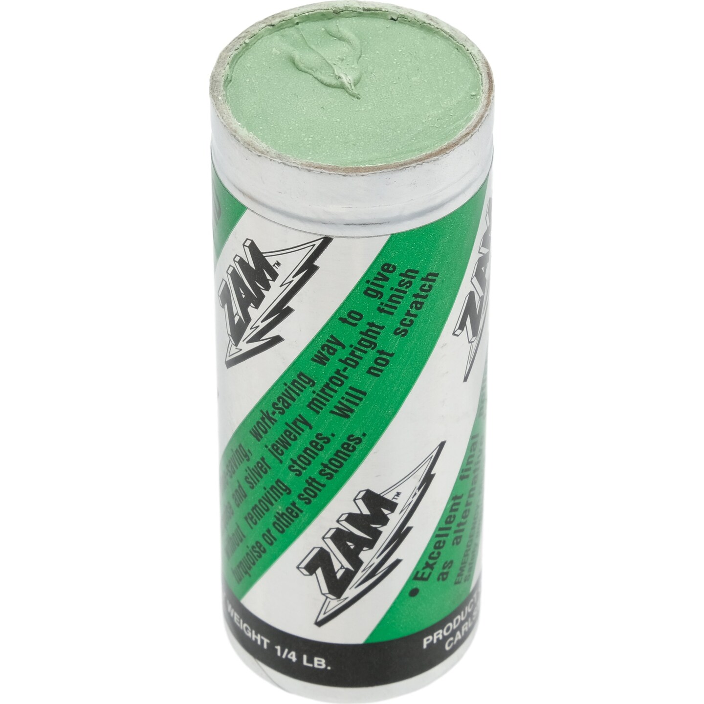 4oz Tube of ZAM Buffing Compound with 12 Polishing Wheel Brushes Jewelers Tools